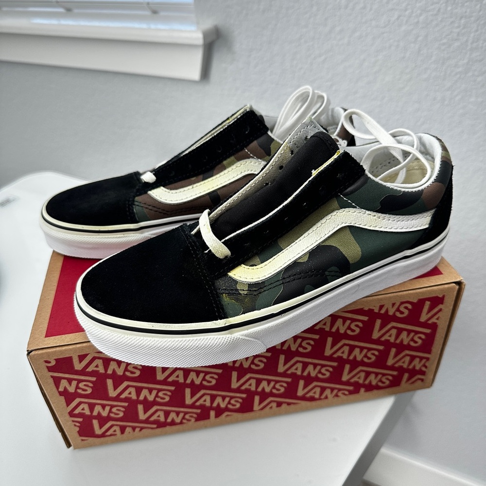 Vans Old Skool Lace Up in Woodland Camo